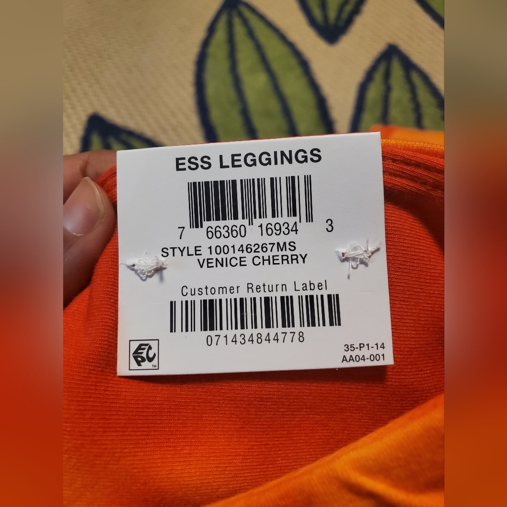 NWT GIRLS MID RISE LEGGINGS XS - Picture 6 of 6